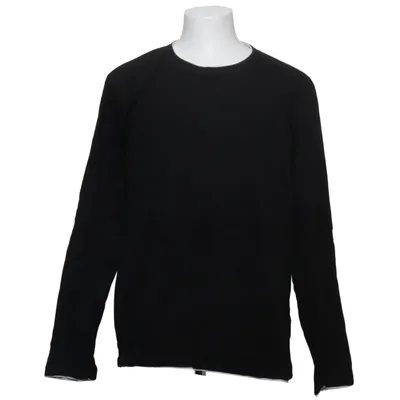T-shirt à manches longues (Noir) de Basics Coton