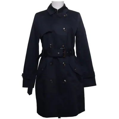 Trenchcoat (Blå) fra Jake*s Bomuld, Elastan