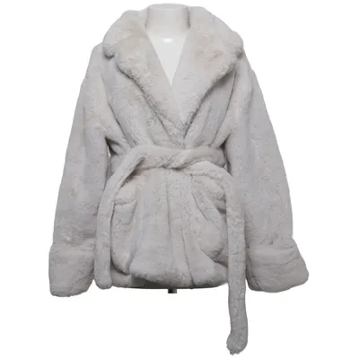 Vinterjakke (Hvid) fra Bubbleroom Polyester