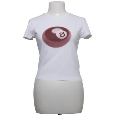 T-shirt (Vit) från Edikted Bomull, Elastan