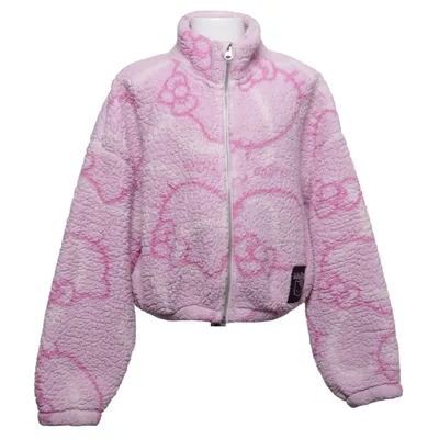 Jacka (Rosa, Vit) från H&M Polyester