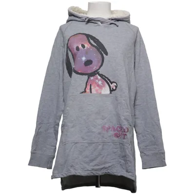 Hood dress (Gray, Multicolored) from Snoopy Cotton, Viscose