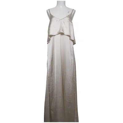 Maxi jurk (Beige) van Bubbleroom by Lovisa Barkman Polyester