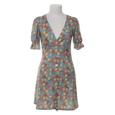Dress (Blue, Yellow, Red, Multicolored) from ASOS Elastane, Polyester