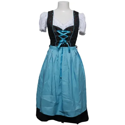 Dirndl (Bleu, Blanc, Noir) de Stockerpoint Acétate, Polyester