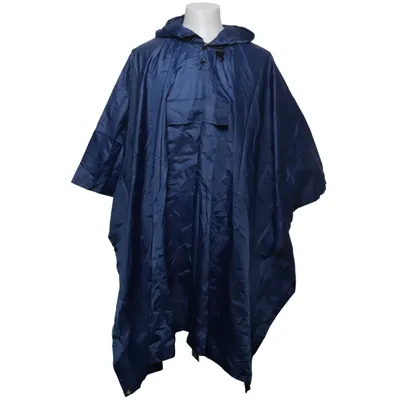 Regenponcho (Blauw)