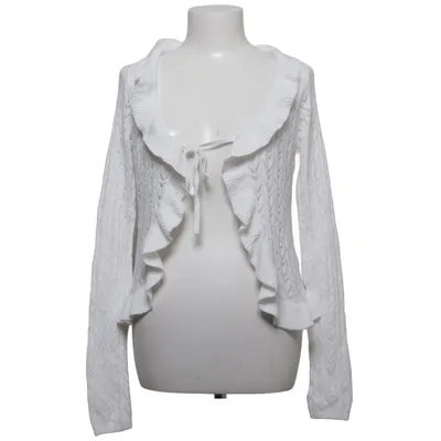 Cardigan (Wit) van Hollister Katoen, Polyester