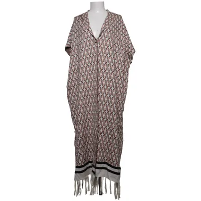 Kaftan (Bruin, Wit, Meerkleurig) van Splash Polyester