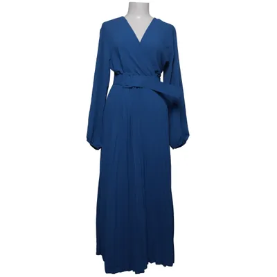 Maxikjole (Blå) fra Numoco Polyester