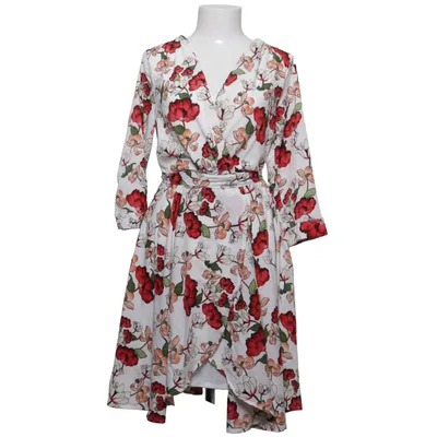 Robe portefeuille (Rouge, Blanc, Multicolore) de Soda Collection Polyester