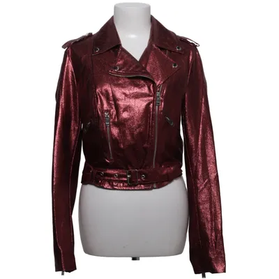 Bikerjacka (Röd) från Silvian Heach Polyester, Polyuretan