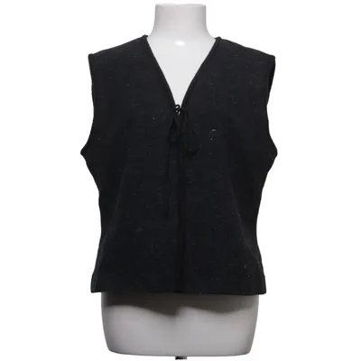 Gilet (Grijs) van Miss H. Acryl, Polyester, Wol