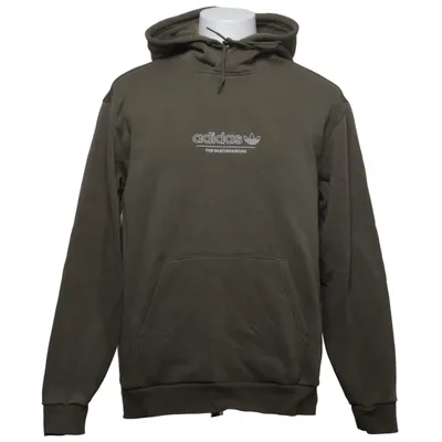 Hoodie (Green) from Adidas Skateboarding Cotton, Recycled polyester