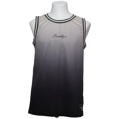 Basketbalshirt (Grijs, Wit, Zwart) van Chapter Polyester