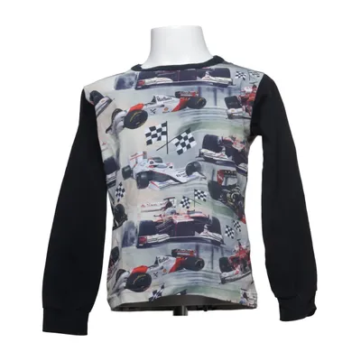 Långärmad t-shirt (Flerfärgad, Svart) från Knatte Kläder Bomull, Elastan