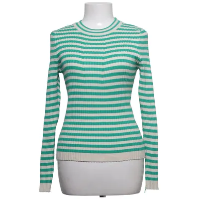 Trui (Groen, Wit) van Pieces Polyamide, Polyester, Viscose