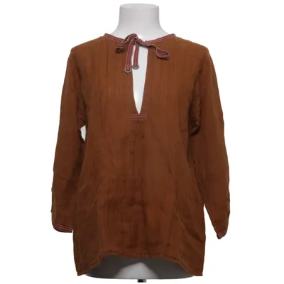 Bluse (Brun) fra Gudrun Sjödén Bomuld, Linned