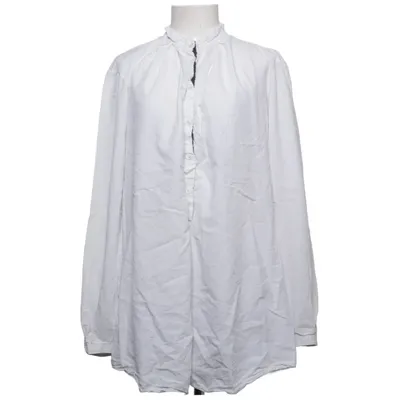 Bluse (Hvid) fra Aglini Bomuld, Silke