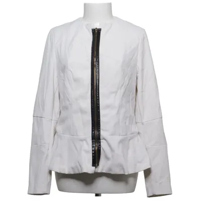 Jakke (Hvid) fra Tindra Bomuld, Elastan, Polyester, Viscose