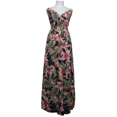 Maxi dress (Pink, Green, Black) from Made in italy Elastane, Polyester