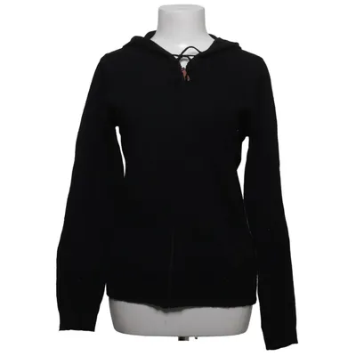 Capuchon sweater (Zwart) van William de Faye Kasjmier, Elastaan, Zijde, Viscose