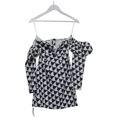 Jurk (Zwart, Wit) van Island Shop Elastaan, Polyester