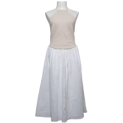 Dress (White, Beige) from Meshki