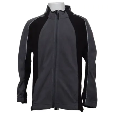 Fleece jacket (Gray, Black) from Engelbert Strauss