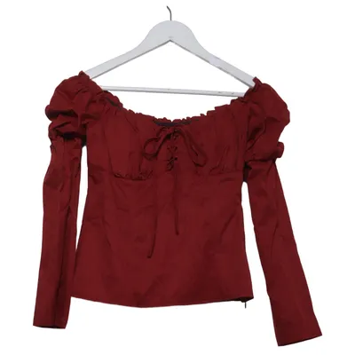 Blus (Off Shoulder Ruffle Cup Blouse) från Anna Nooshin x NA-KD Bomull, Polyester