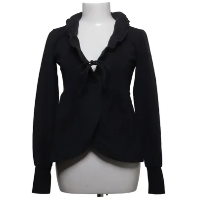 Strickjacke (Schwarz) von House of Lola Baumwolle, Elasthan