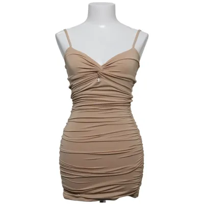 Jurk (Beige) van Oh Polly Elastaan, Polyester