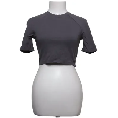 Crop top (Gray) from Monica Geuze x NA-KD Polyamide, Viscose