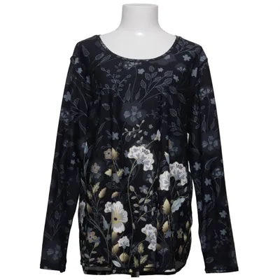 Tunika (VIGGA ELEGANT FLORAL LONG-SLEEVE) från Maya Freya Elastan, Polyester