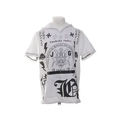 Huvtröja (Vit, Svart) från John Galliano Bomull