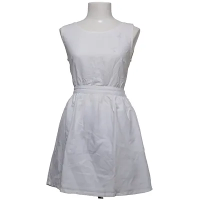 Dress (White) from Mango Casualwear Cotton, Linen, Polyester