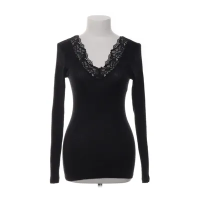 Långärmad t-shirt (Grå) från Hanro Elastan, Polyamid, Silke, Ull