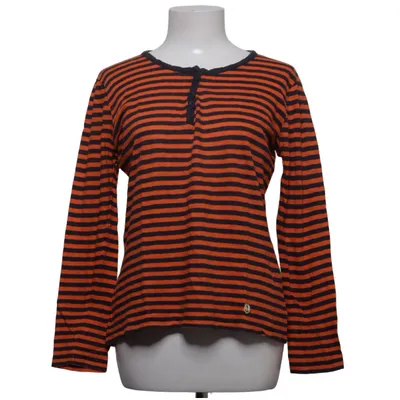Langærmet t-shirt (Orange, Sort) fra Armor Lux Bomuld, Linned
