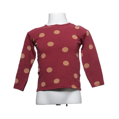 Långärmad t-shirt (Röd, Beige) från Minimarket Bomull, Elastan