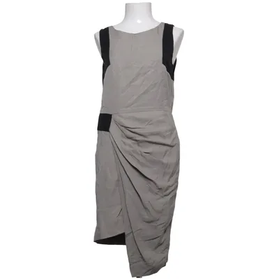 Omlottklänning (Grå, Svart) från Karen Millen Lyocell, Polyester, Viskos