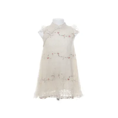 Cheongsam (Beige, Meerkleurig)