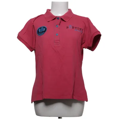 Poloshirt (Roze) van Pertini Katoen, Elastaan