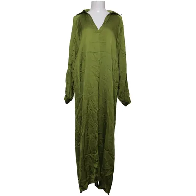 Maxi jurk (Groen) van Sens Uniq Zijde, Viscose