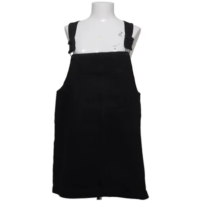 Dungaree dress (Black) from Monki Cotton