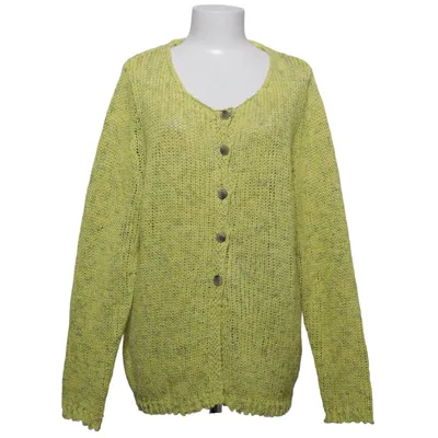 Cardigan (Yellow, Multicolored) from Sandwich Cotton, Polyester, Viscose