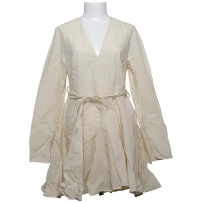 Wrap dress (Beige) from H&M Edition Cotton, Polyamide, Polyester