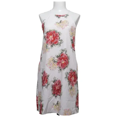 Klänning (Vit, Flerfärgad) från Yoins Bomull, Polyester