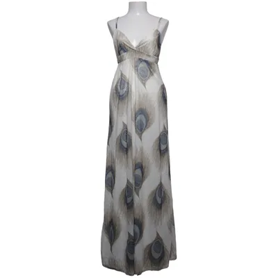 Maxikjole (Beige, Flerfarvet) fra Object Polyester