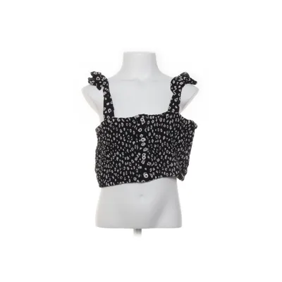 Crop top (Black, White) from Les Coyotes de Paris Viscose