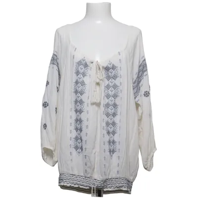Bluse (Hvid, Blå, Flerfarvet) fra Denim & Supply Ralph Lauren Bomuld, Viscose