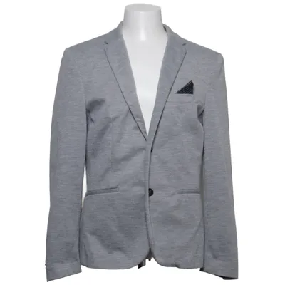 Blazer (Grau) von Zara Man Basic Baumwolle